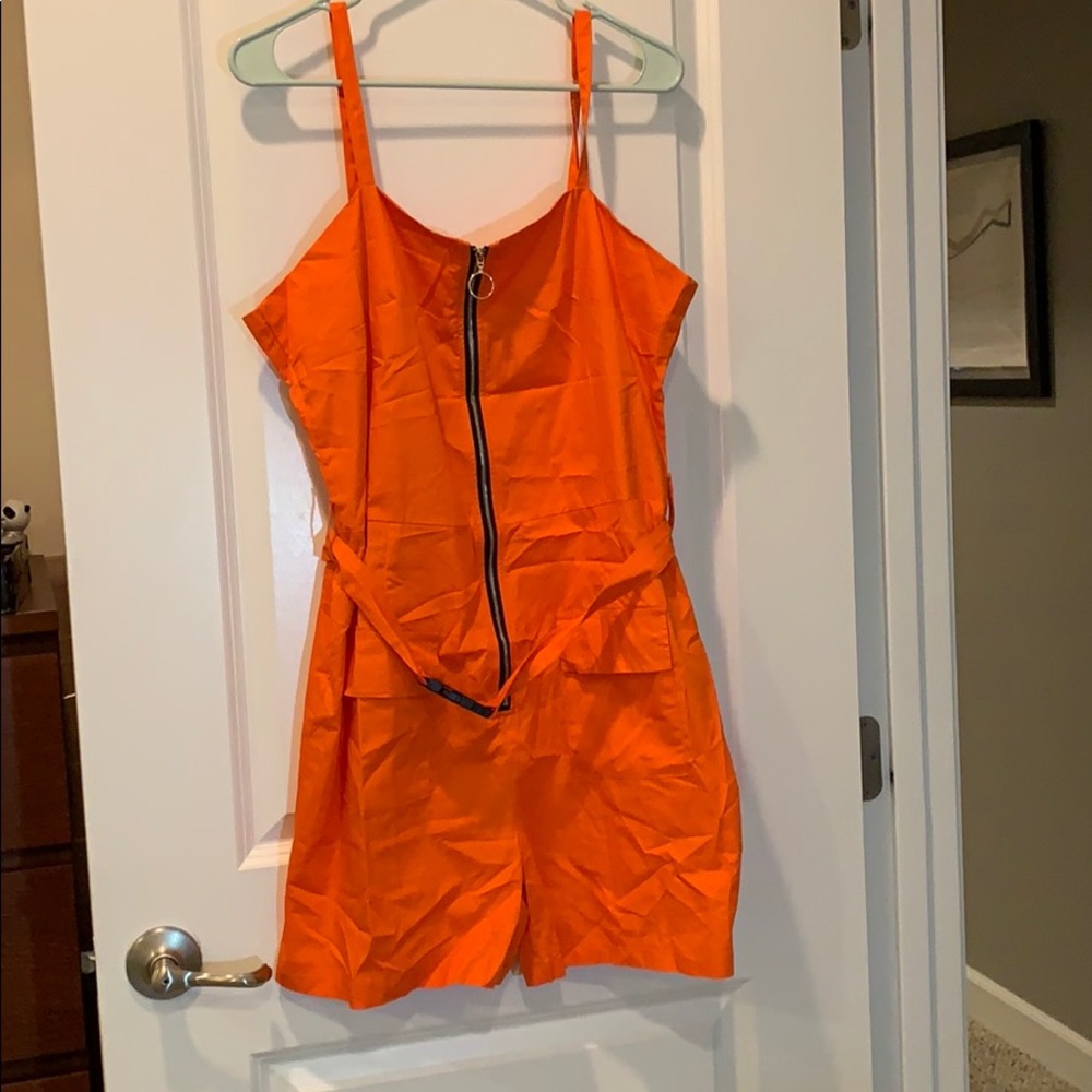 Orange jumpsuit